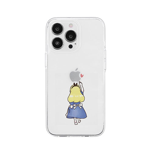 AKAN AKAN ソフトクリアケース for iPhone 14 Pro Max アリス 背面カバー型 AK23562i14PM