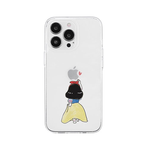AKAN AKAN ソフトクリアケース for iPhone 14 Pro お姫様 背面カバー型 AK23533i14P