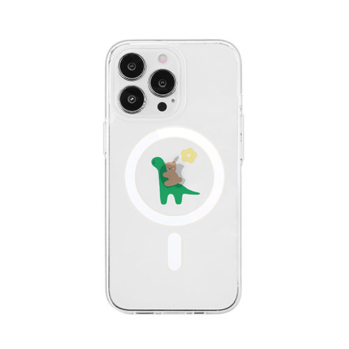 AKAN AKAN MagSafe対応クリアケース for iPhone 14 Pro 共存 背面カバー型 AK23524i14P