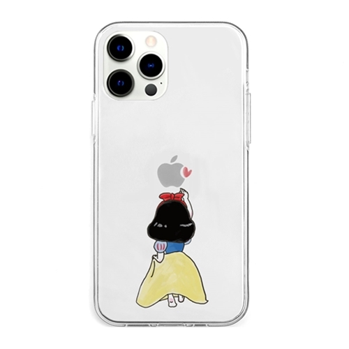 AKAN AKAN ソフトクリアケース for iPhone 13 Pro Max お姫様 AK21025i13PM