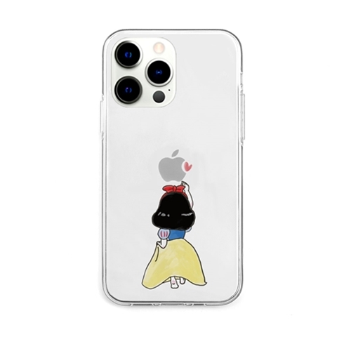 AKAN AKAN ソフトクリアケース for iPhone 13 Pro お姫様 AK21006i13P