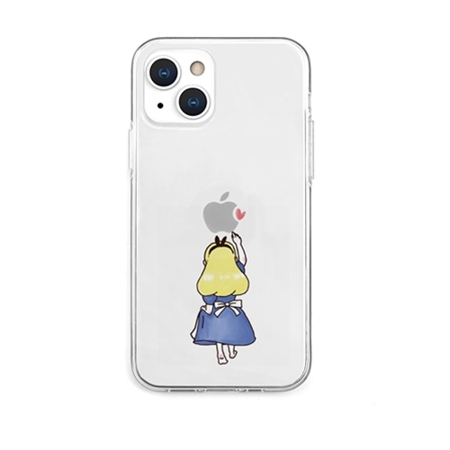 AKAN AKAN ソフトクリアケース for iPhone 13 アリス AK20980i13