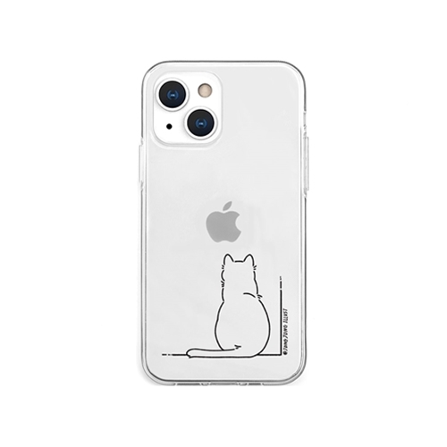 AKAN AKAN ソフトクリアケース for iPhone 13 mini SIRONEKO AK20964i13MN