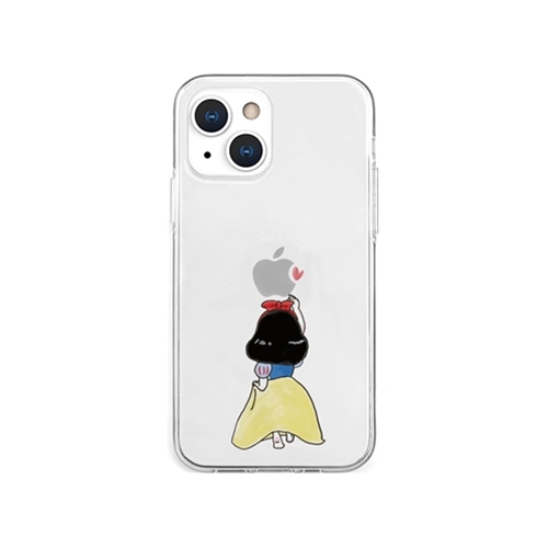 AKAN AKAN ソフトクリアケース for iPhone 13 mini お姫様 AK20952i13MN