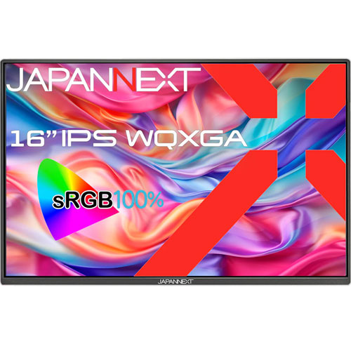 JAPANNEXT JN-MD-IPS16WQXGAR [液晶ディスプレイ 16型/2560×1600/シルバー]