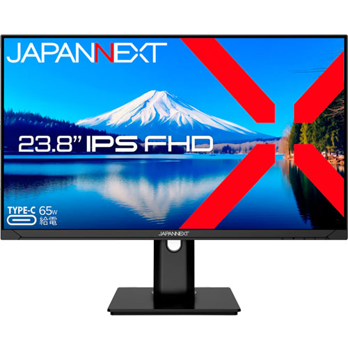 JAPANNEXT JN-IPS238FHDR-C65W-HSP [液晶ディスプレイ 23.8型/1920×1080/ブラック]