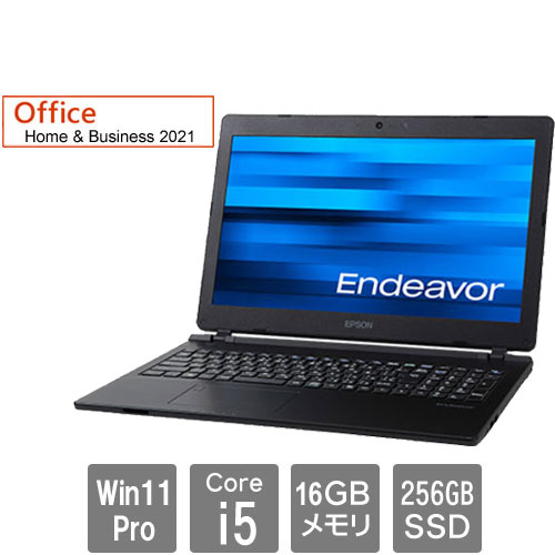 エプソンダイレクト EHC36794 [Endeavor NJ4400E-2 HD液晶搭載モデル(i5-10210U 16GB SSD256GB 15.6HD H&B W11P64)]