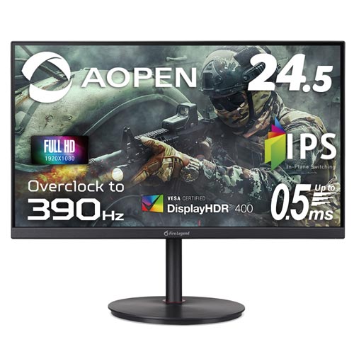 AOpen(エイサー) 25XV2QFbmiiprx [24.5型ワイド液晶ディスプレイ /1920×1080/DisplayPort、HDMI/スピーカー：あり]