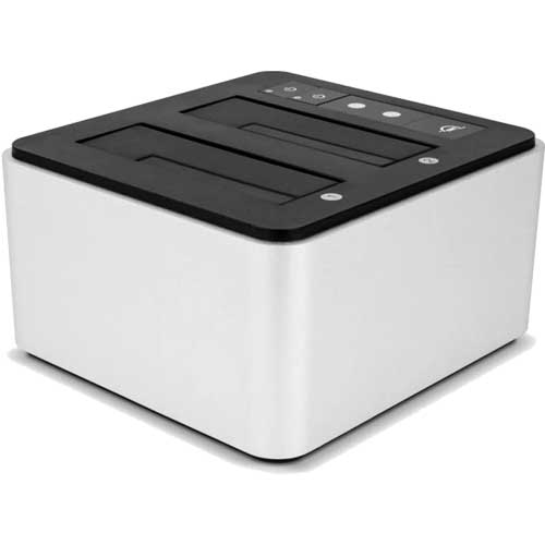OWC OWCTCDRVDCK [OWC Drive Dock USB 3.2 Gen 2 Type-C接続 2 x SATAドライブベイ 2年保証]