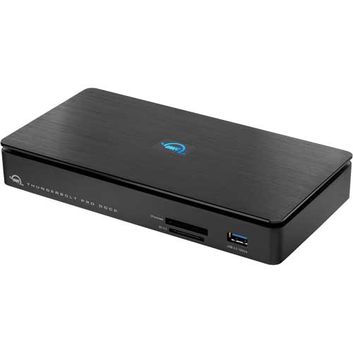 OWC OWCTB3DKPRO [Thunderbolt Pro Dock (TBT 3、USB-C、USB-A x3、CFexpress、SD 4.0、10GbE、DP) 2年保証]