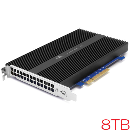 OWC OWCSSDACL4M208T [8TB (4 x 2TB) SSD Accelsior 4M2 with SoftRAID PCIe 3.1 x8 拡張カード 5年保証]