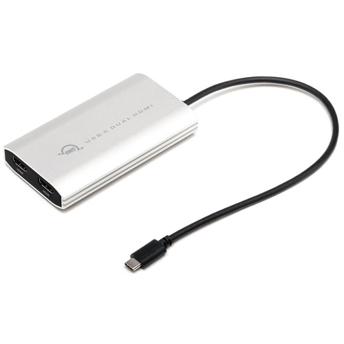 OWC OWCCADPDL2HDMI [USB-C Dual HDMI 4K Display Adapter with DisplayLink]