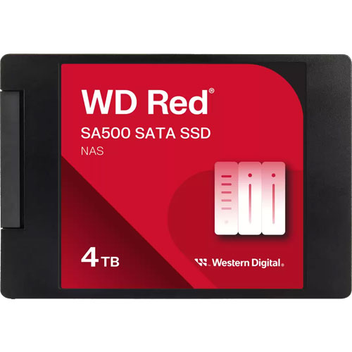 ウエスタンデジタル WDS400T2R0A [WD Red SA500 NAS SATA SSD（4TB 2.5インチ 7mm厚 SATA 6G 2500TBW 5年保証）]