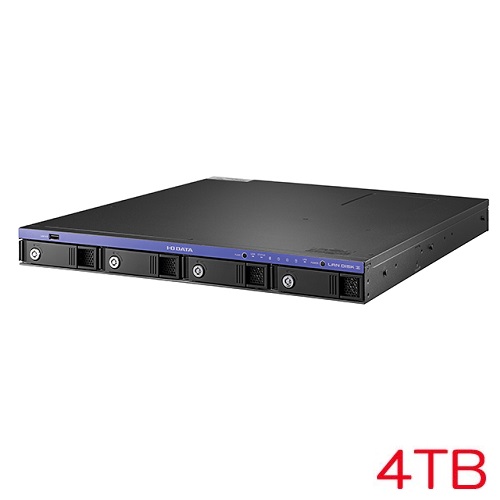 アイ・オー・データ HDL4-Z19SI3A-U/U HDL4-Z19SI3A-4-U/U [10GbE対応WS IoT2019 for Storage NAS 4TB]