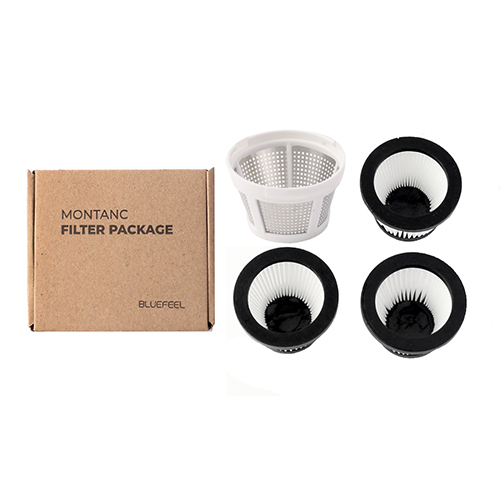 BLUEFEEL BLF43017 [コードレスハンディクリーナー MONTANC専用フィルター 4個セット]