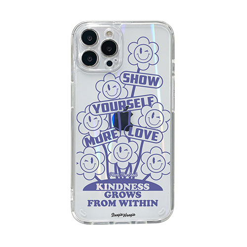 BOOGIE WOOGIE BW24113i14P [オーロラケース for iPhone 14 Pro Very Peri 背面カバー型]