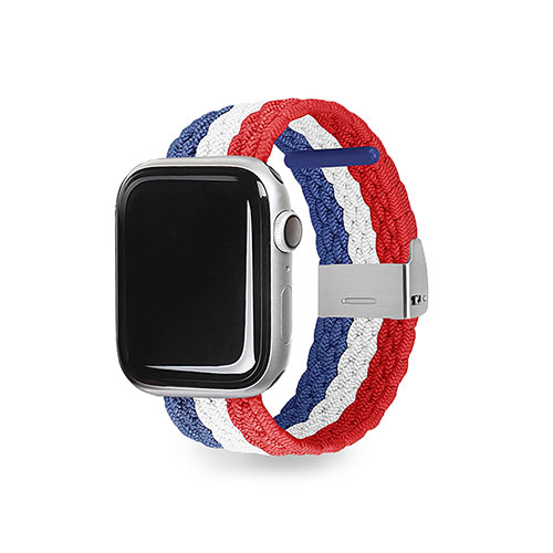 EGARDEN EGD23122AW [LOOP BAND for Apple Watch 45/44/42mm ブルー&レッド]