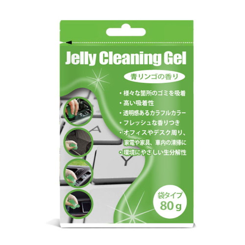 日本トラストテクノロジー JTCLEGLB-GR [クリーニングジェル 袋タイプ グリーン]