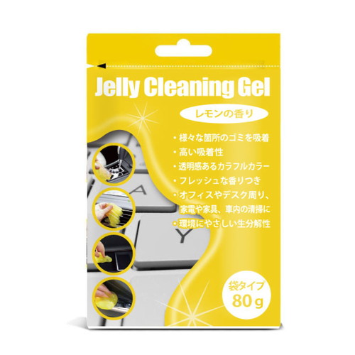 日本トラストテクノロジー JTCLEGLB-YE [クリーニングジェル 袋タイプ イエロー]