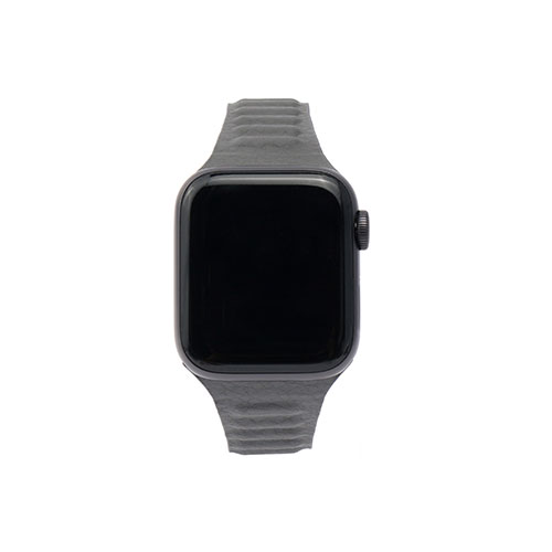 WEARPLANET WP23190AWGR [Slim Line マグネットリンクバンド for Apple Watch 45/44/42mm Stone Gray]