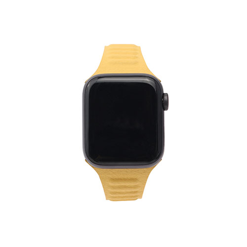 WEARPLANET WP23202AWYL [Slim Line マグネットリンクバンド for Apple Watch 41/40/38mm Chrome Yellow]