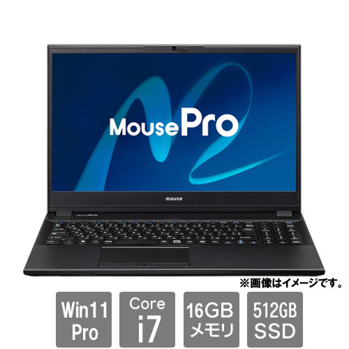 MCJ L5I7U01BKBBAW101DEC-BPQD [ノートPC MousePro L5-I7U01BK-B(i7-1255U 16GB SSD512GB 15.6 DSM Win11Pro)]