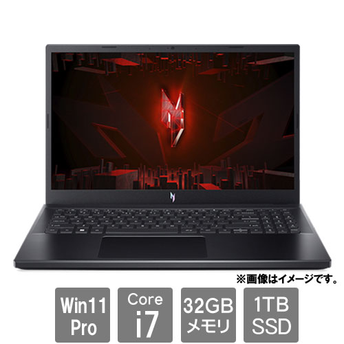 エイサー Acer Nitro V 15 ANV15-51P-N73Z46/4 [Nitro V 15 (i7-13620H 32GB SSD1TB 15.6 RTX4060Laptop Win11Pro)]