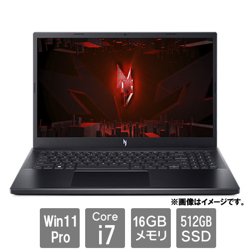 エイサー Acer Nitro V 15 ANV15-51P-N76Y46/4 [Nitro V 15 (i7-13620H 16GB SSD512GB 15.6 Win11Pro)]