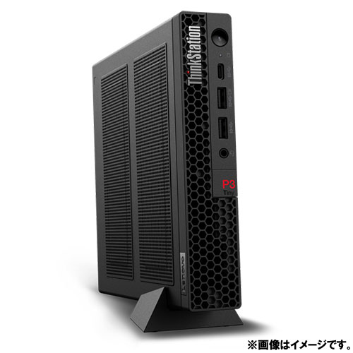 レノボ・ジャパン 30H1000NJP [ThinkStation P3 Tiny(Core i3-14100 8GB SSD512GB Win11Pro64)]