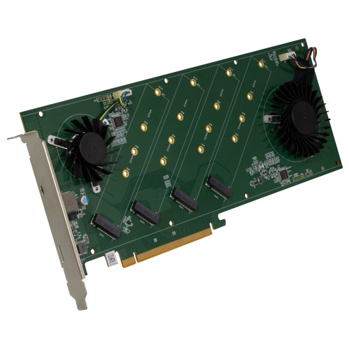 PCIe GEN4 QUAD M.2 RISER CARD_画像1