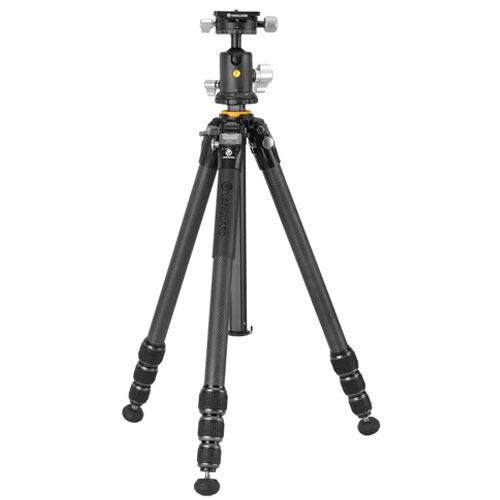 VANGUARD VEO 5 264CB160S [コンパクトカーボン三脚 4段 VEO BH-160S ボールヘッド雲台付属 三脚ケース付]