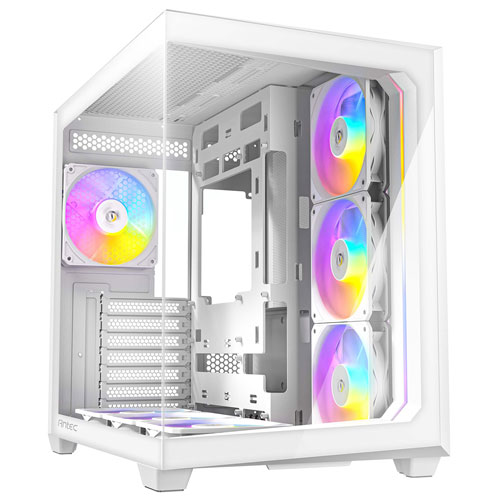 ANTEC C5 ARGB White [ATX ミドルタワーケース Constellation C5 ARGB ホワイト 前面、側面強化ガラスパネル]