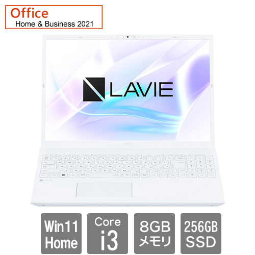 NEC PC-SN122ABDZ-D [LAVIE Smart N16(i3-1215U 8GB SSD256GB 16 DVD 11ax Win11 H&B2021+365BasicDA 白)]