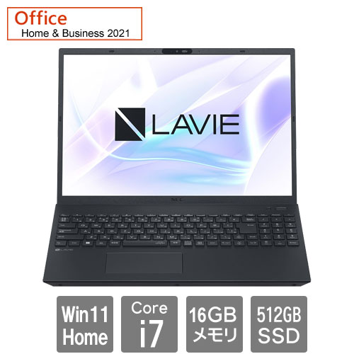 NEC PC-SN176BBDZ-R [LAVIE Smart N16(i7-1255U 16GB SSD512 16  ax W11H H&B+365 黒)]