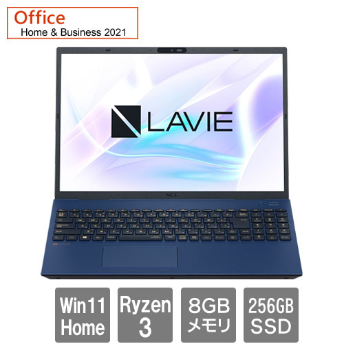 NEC PC-SN30GDBDZ-D [LAVIE Smart N16(7335U 8GB SSD256GB 16 DVD 11ax Win11 H&B2021+365BasicDA 青)]