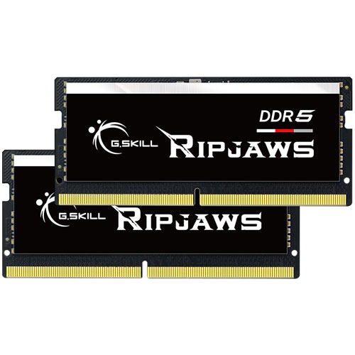 G.SKILL F5-5600S4645A48GX2-RS [Ripjaws SO-DIMM 96GB (48GBx2) DDR5 5600Mhz (PC5-44800) CL46-45-45-89 1.10V]