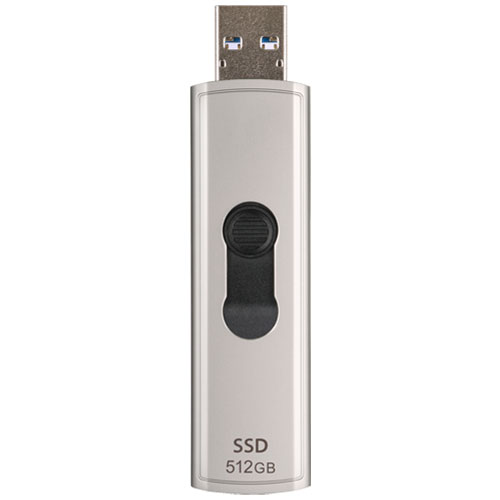 トランセンド TS512GESD320A [512GB スティック型SSD ESD320A USB Type-A 10Gbps USB OTG対応 5年保証]