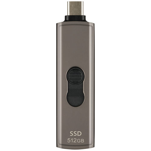 トランセンド TS512GESD330C [512GB スティック型SSD ESD330C USB Type-C 10Gbps USB OTG対応 コネクタ格納式 5年保証]