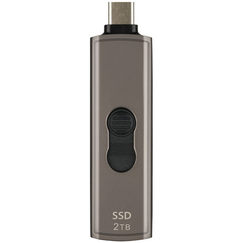 トランセンド TS2TESD330C [2TB スティック型SSD ESD330C USB Type-C 10Gbps USB OTG対応 コネクタ格納式 5年保証]