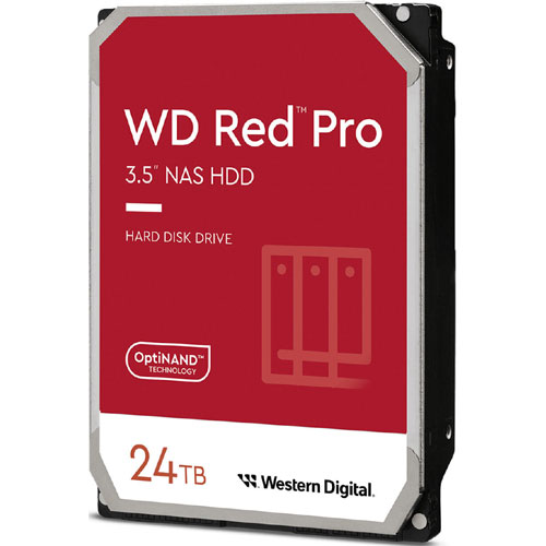 ウエスタンデジタル WD240KFGX [WD Red Pro（24TB 3.5インチ SATA 6G 7200rpm 512MB CMR）]