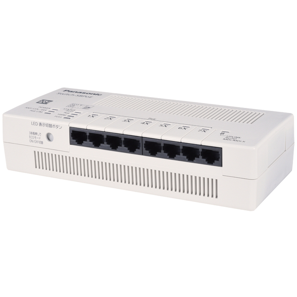 パナソニックEWネットワークス MNO PN210899 [8ポート PoEスイッチ Switch-S8PoE]