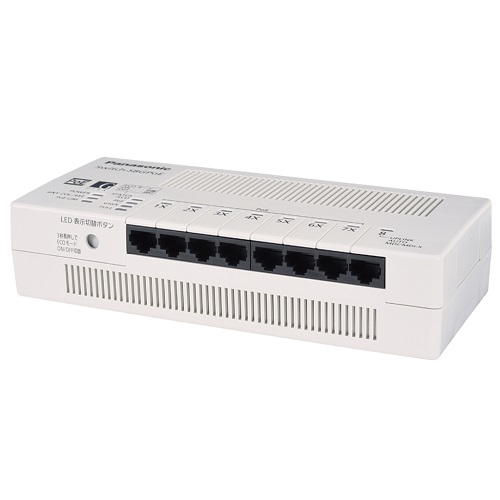 e-TREND｜パナソニックEWネットワークス MNO PN24088 [8ポート PoEスイッチ Switch-S8GPoE]