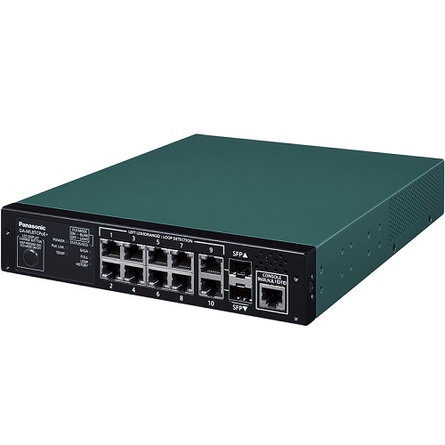 パナソニックEWネットワークス PN260892N [10ポート PoEスイッチ GA-ML8TCPoE+]