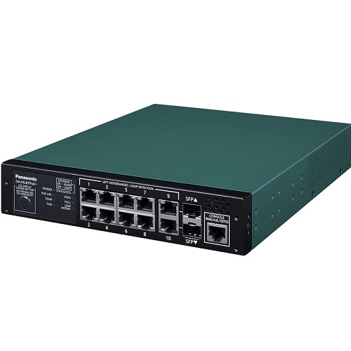 パナソニックEWネットワークス PN260893 [10ポート PoEスイッチ GA-ML8TPoE+]
