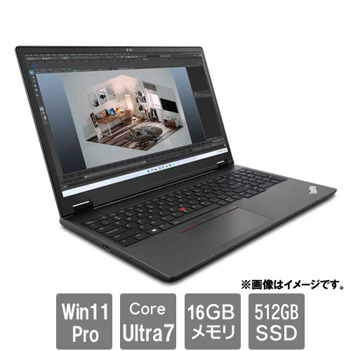 レノボ・ジャパン Mobile Workstation P 21KY0001JP [TP P16v (Ultra 7 165H 16GB SSD512GB 16 Win11Pro)]