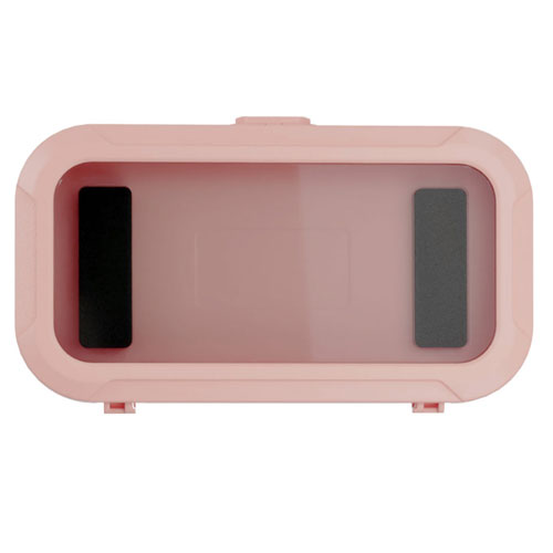 AREA MS-BATH2 PK [BASMA2（バスマ2） ピンク カバー型壁面張付スマホホルダー バスルーム・キッチン]