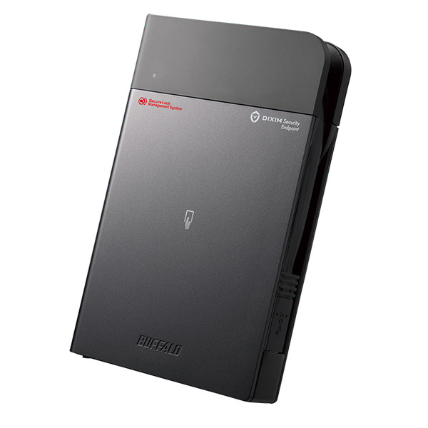 HDS-PZN500U3EV3 [ICカードセキュリティ VC 耐衝撃ポータブルHDD 500GB]