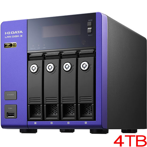 アイ・オー・データ HDL4-Z19SI3A-4/U [10GbE対応WS IoT2019 for Storage NAS 4TB]