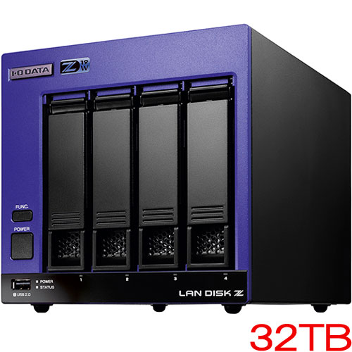アイ・オー・データ HDL4-Z19WATA-32/U [WS IoT2019 for Storage Wg NAS 32TB]