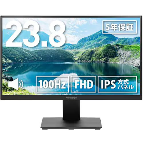 プリンストンテクノロジー PTF-H243W-BK [液晶ディスプレイ 23.8型/1920×1080/ブラック]